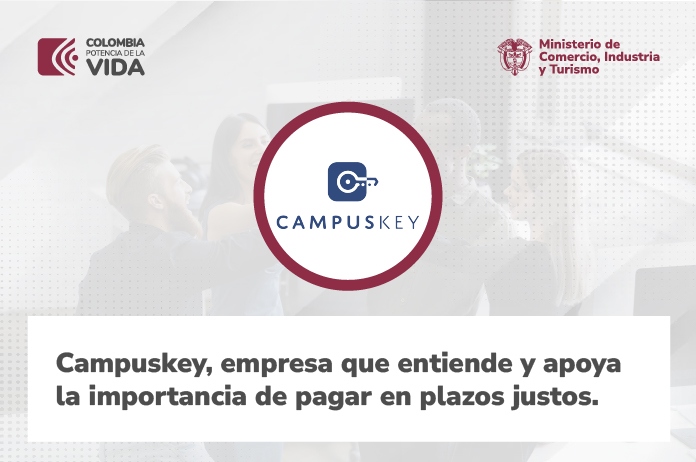 Campuskey, empresa que entiende y apoya la importancia de pagar en plazos justos 